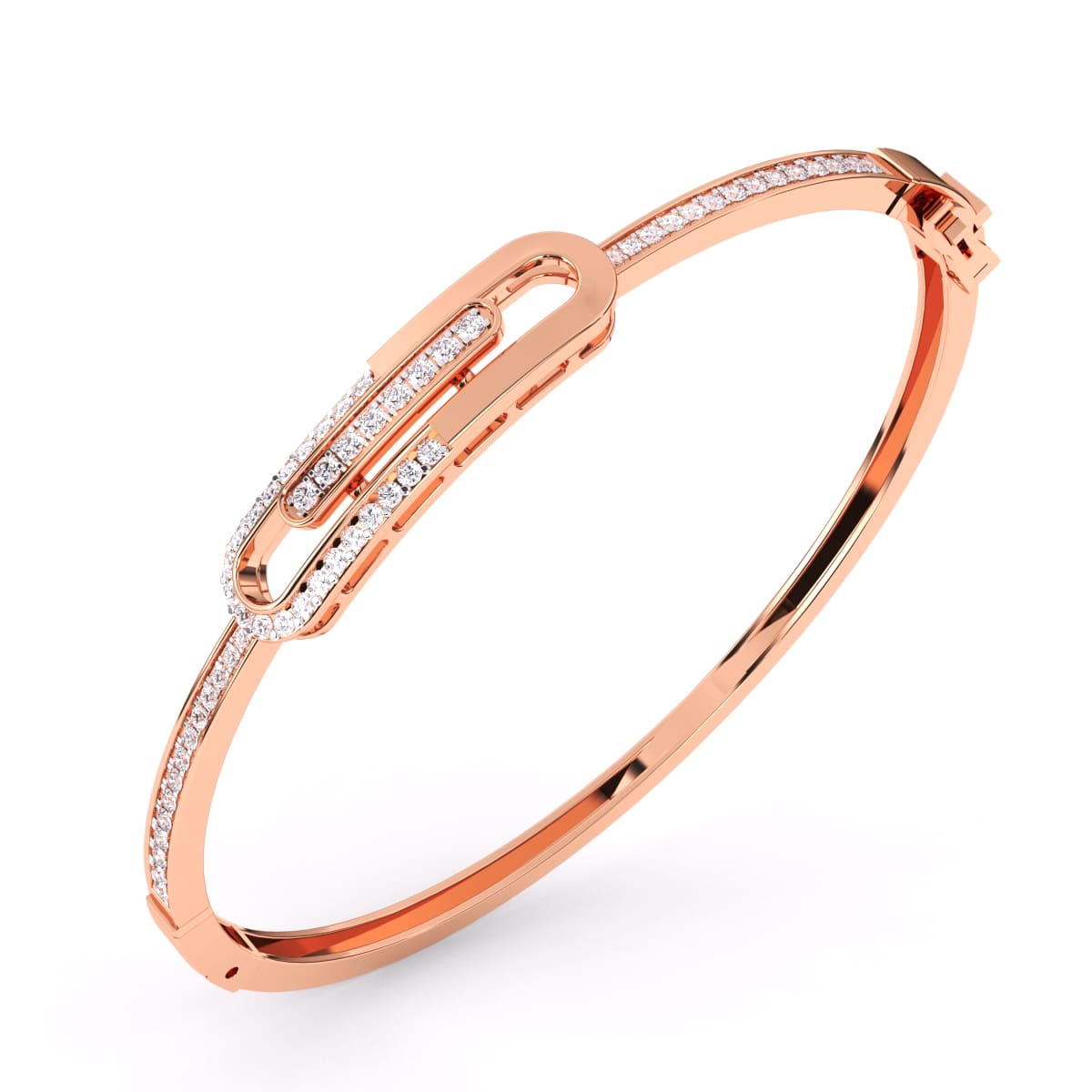 Diamond Bangle Bracelet For Her